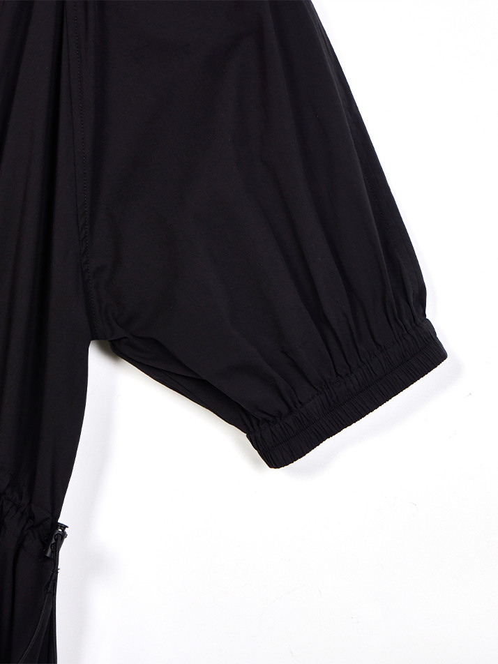 STRING LONG DRESS BLACK