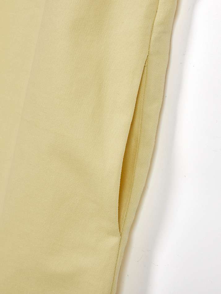 BASIC OPEN BACK DRESS YELLOW