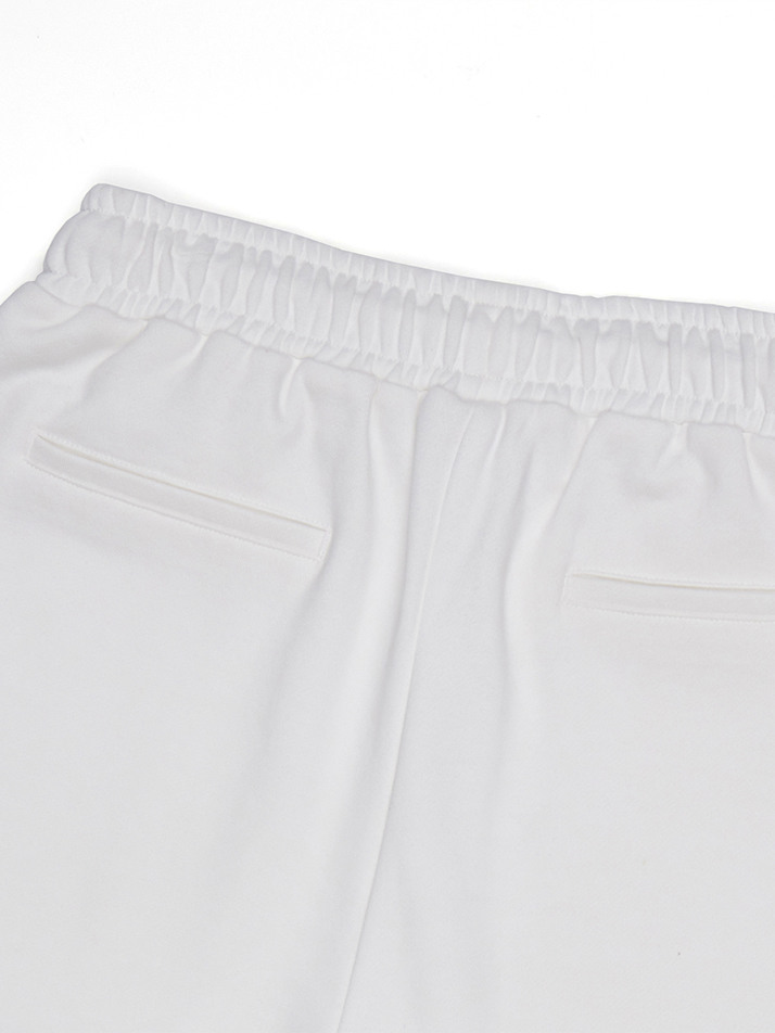 SWEAT BANDING SHORTS IVORY