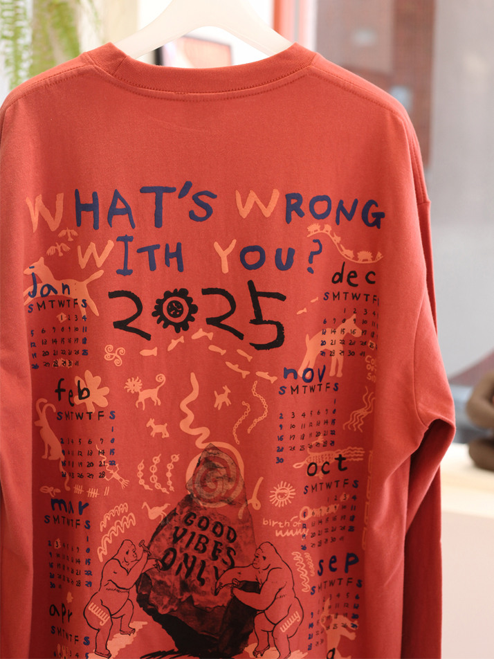 따따따와 2025 캘린더 티셔츠