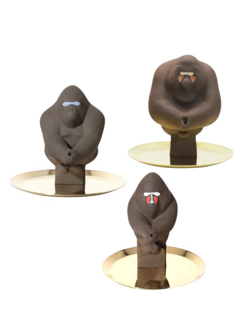 따따따와 박민주작가 어쓴애니멀 테라코타 오브제 트레이