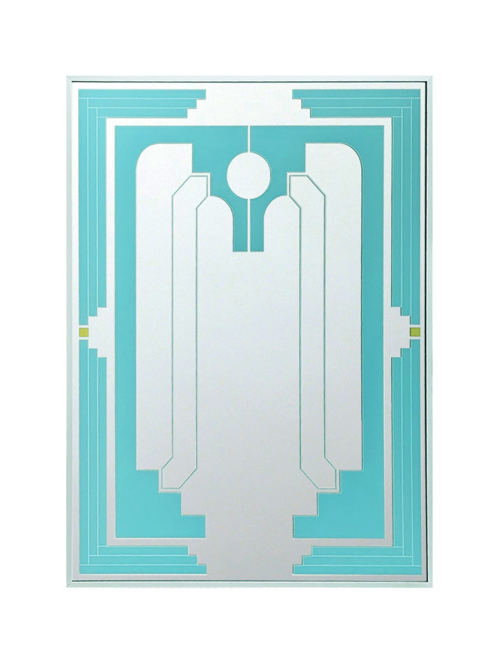 E2 포스터 거울 A3