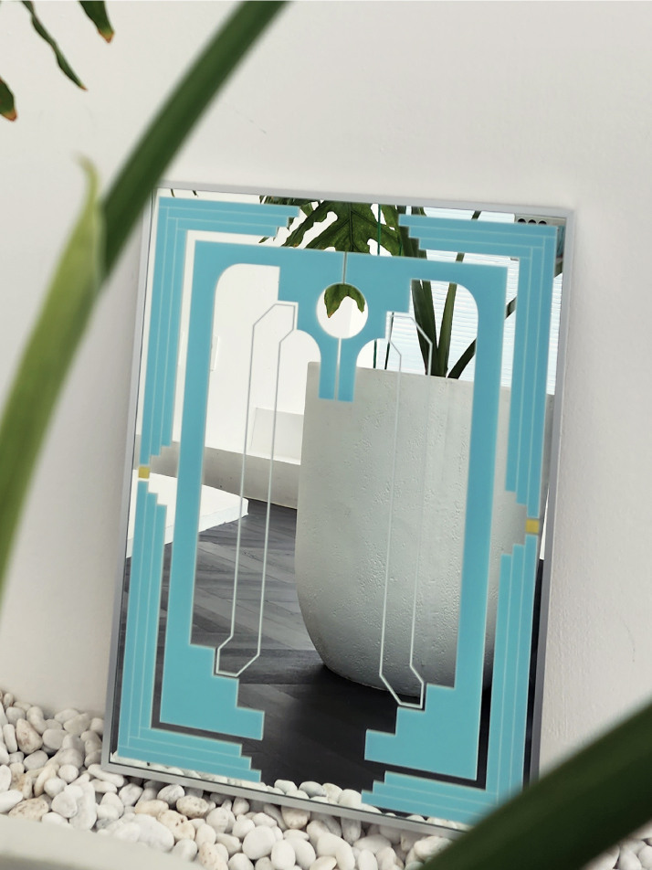 E2 포스터 거울 A3