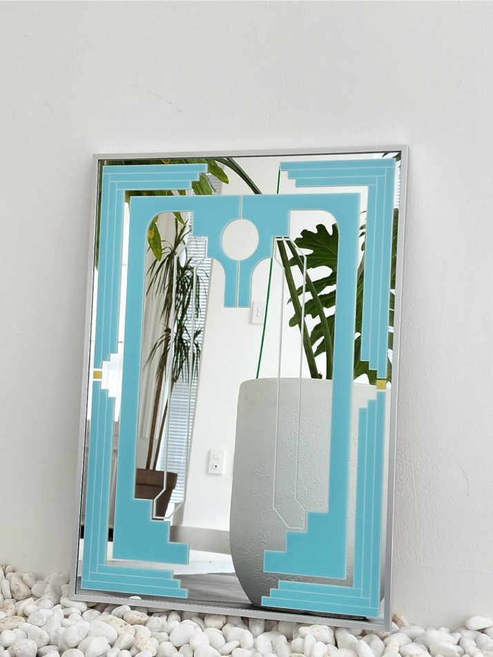 E2 포스터 거울 A3