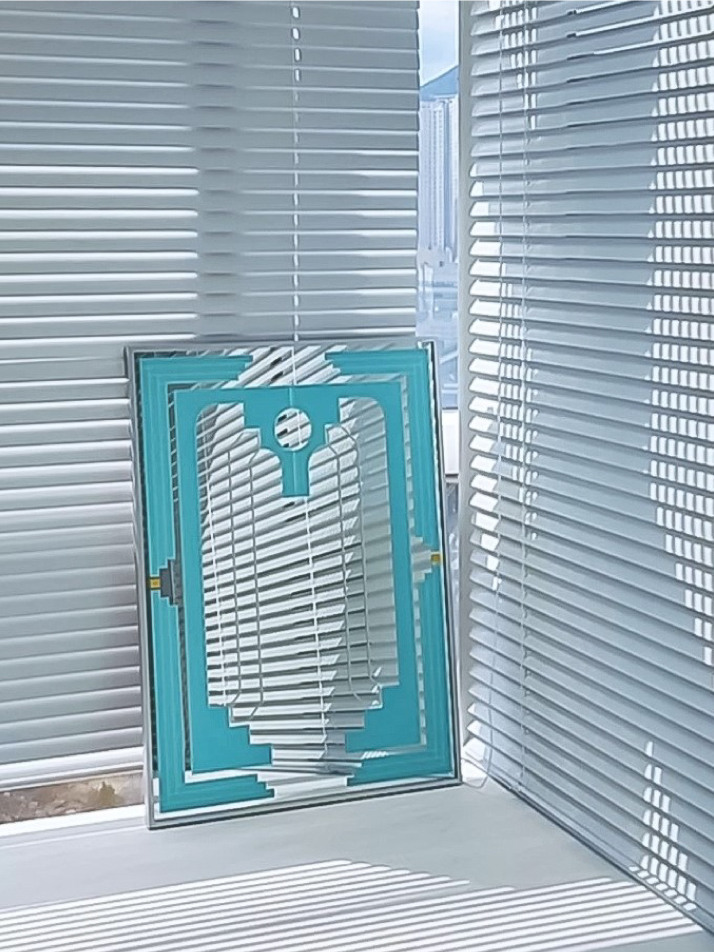 E2 포스터 거울 A3