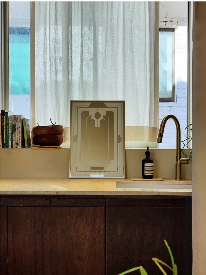 E3 포스터 거울 A3