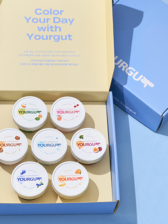 [유얼거트] (선물 포장) 유얼거트 그릭요거트 7가지맛 스타터 세트