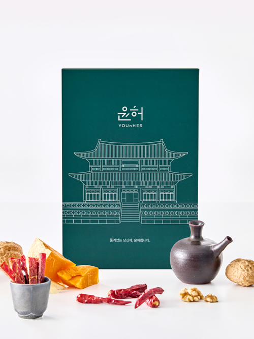 윤허 육포 궁정 세트 240g (60g*4입)
