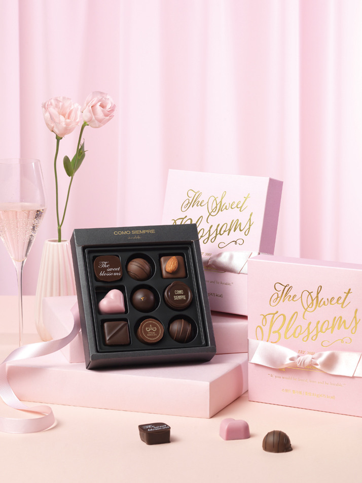 스위트 블라썸 수제초콜릿 9입