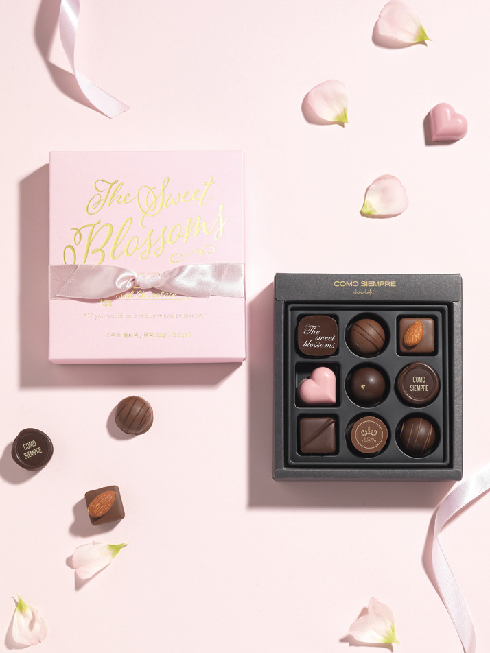 스위트 블라썸 수제초콜릿 9입