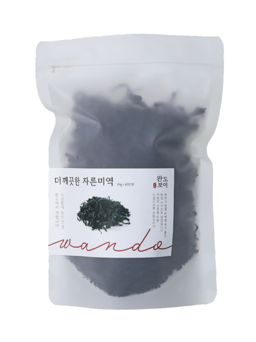 완도보이 더 깨끗한 자른미역(80g) * 1팩