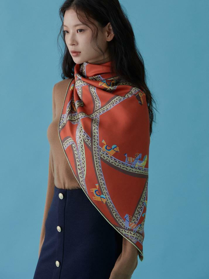 트라이앵글 테라코타 _ 스카프