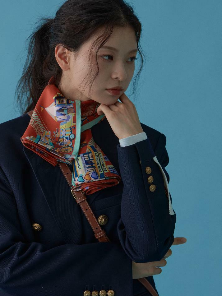 스퀘어 테라코타 _ 스카프