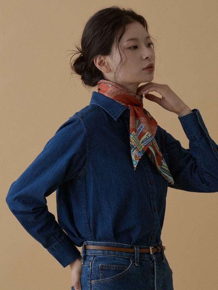 스퀘어 테라코타 _ 스카프