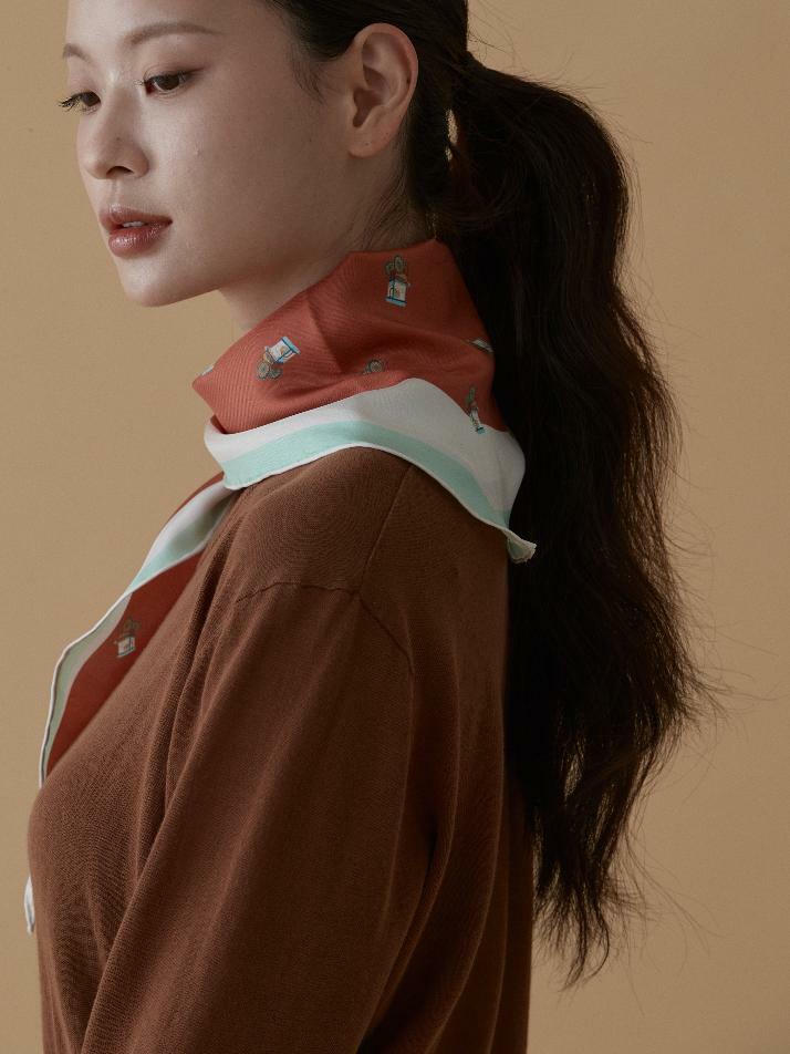 다이아몬드 테라코타 _ 스카프