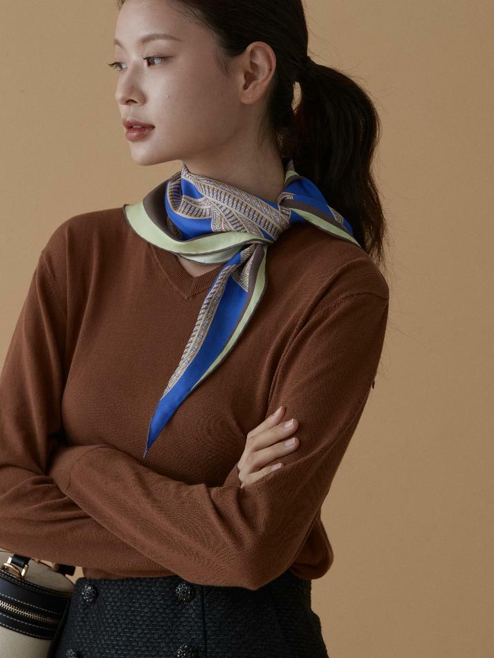 다이아몬드 코발트 _ 스카프