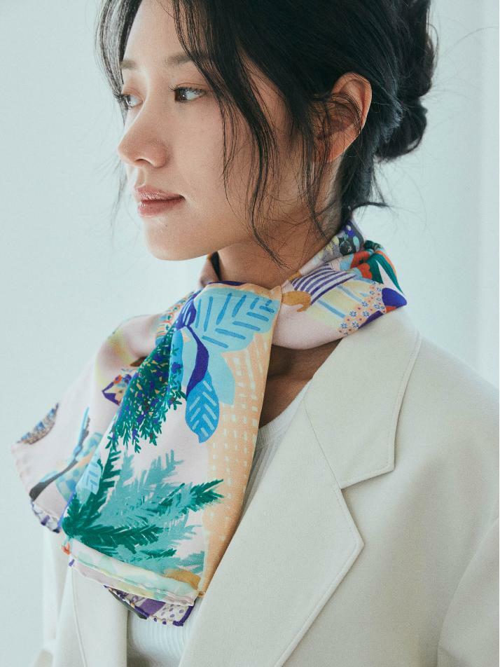 스퀘어 가든파티 써니 스카프