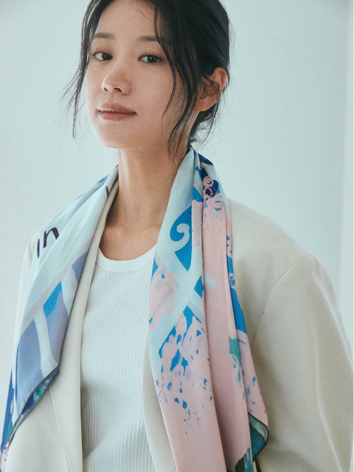 스퀘어 _ 시크릿 가든 스카프