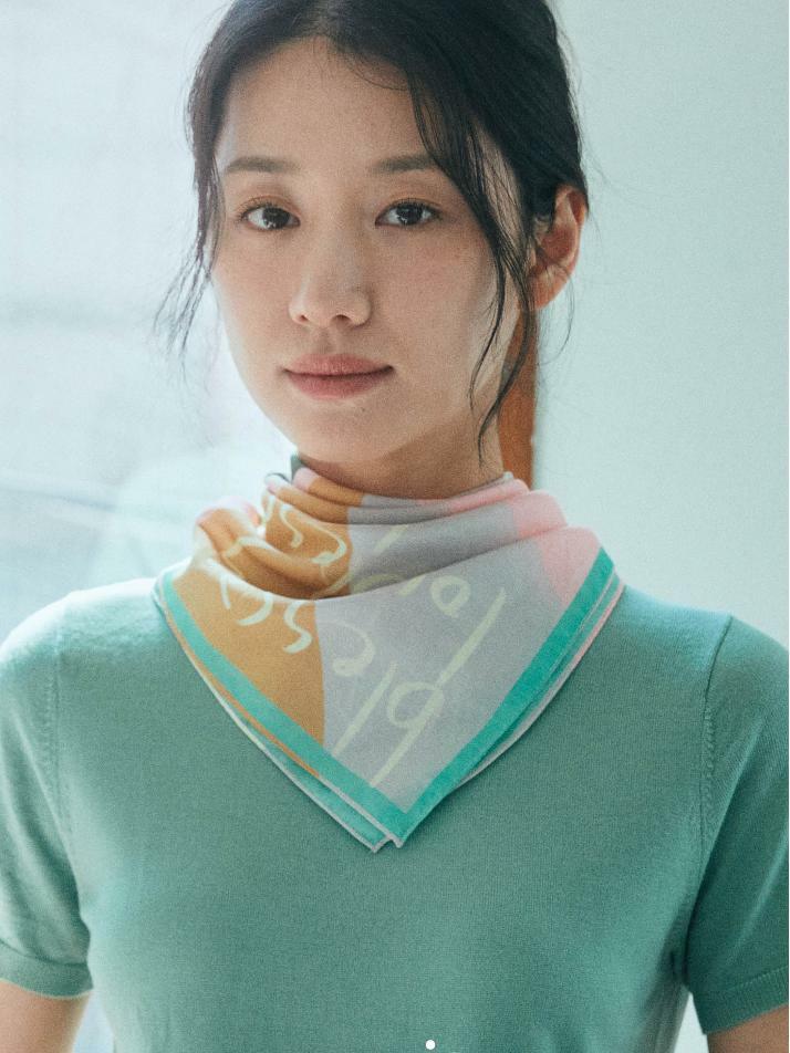 반다나_모닝 라이트 코튼 스카프