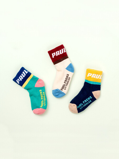 폴프랜즈 유아동 성인 원사이즈 양말 스텔라세트 (STE)