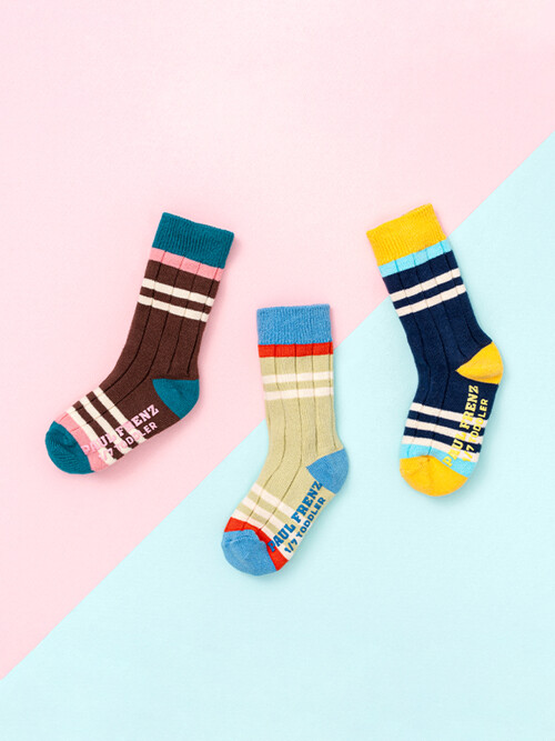 폴프랜즈 유아동 성인 원사이즈 양말 조셉세트 (JOS)