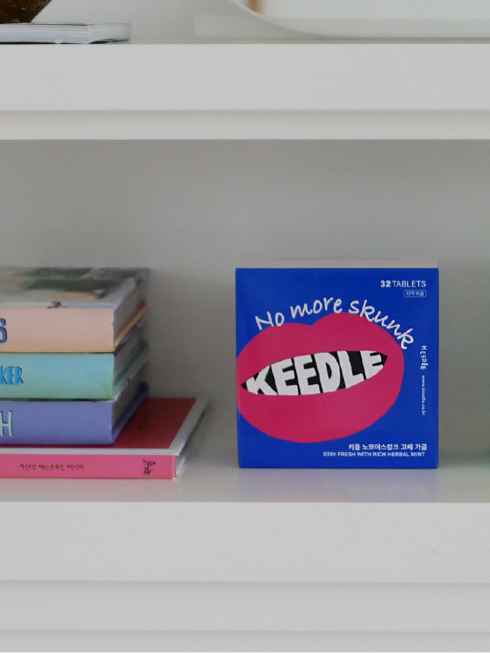 [키들] 고체가글 민트향 32개입 (No more skunk) 