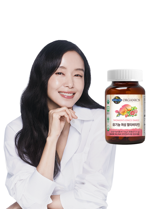 가든오브라이프 유기농 여성 멀티비타민 30정 X 1개 / 정관장 비타민