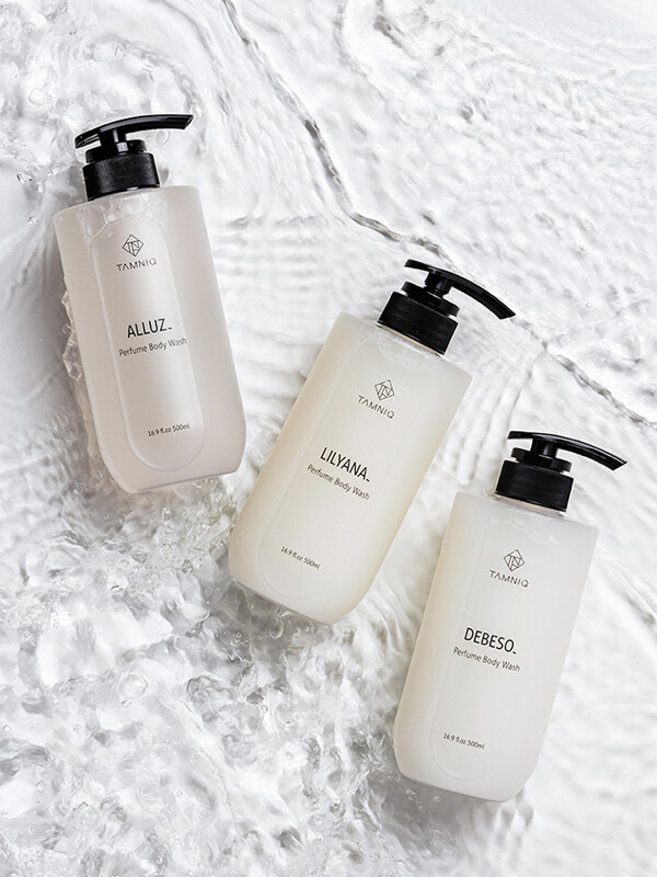 탐니크 퍼퓸 고보습 바디워시 500ml+500m 2종l SET (쇼핑백 증정)