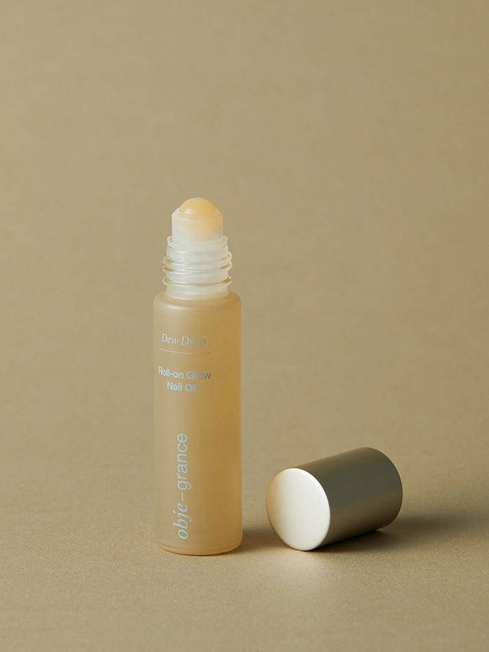오브제그랑스 롤온 글로우 네일 오일 듀 드롭
