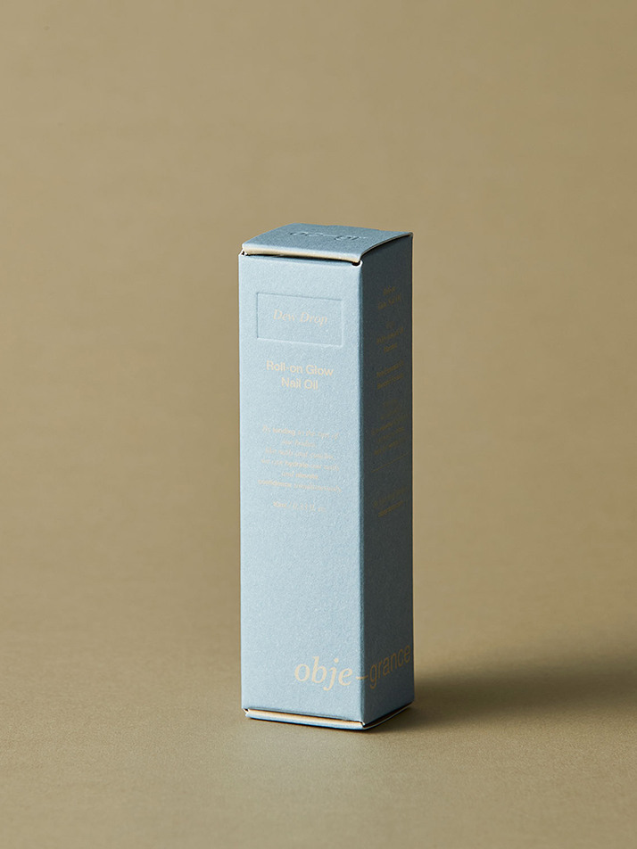오브제그랑스 롤온 글로우 네일 오일 듀 드롭