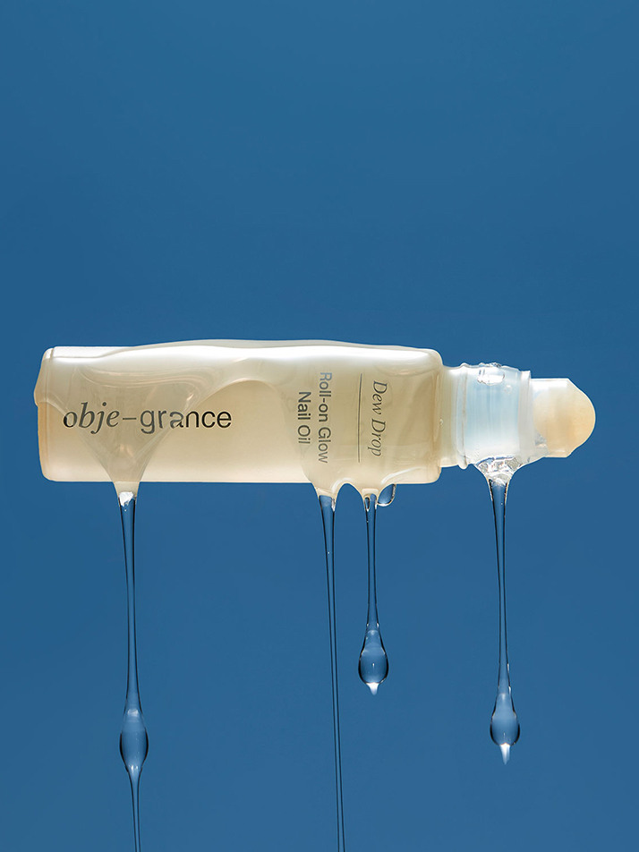 오브제그랑스 롤온 글로우 네일 오일 듀 드롭