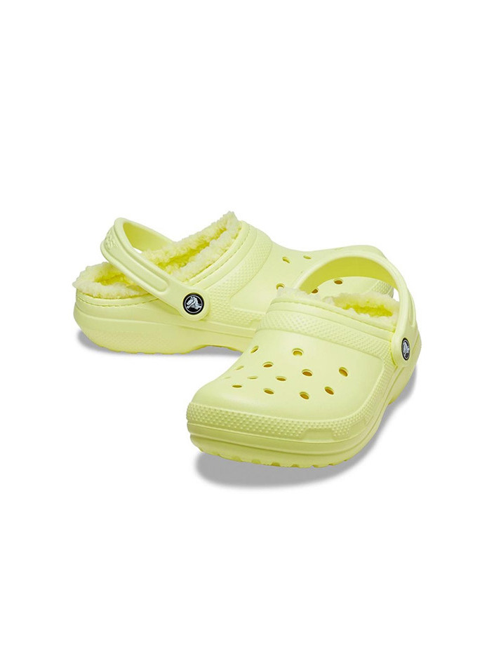 [크록스 정품] 클래식 라인드 클로그 공용 털샌들 203591-75U