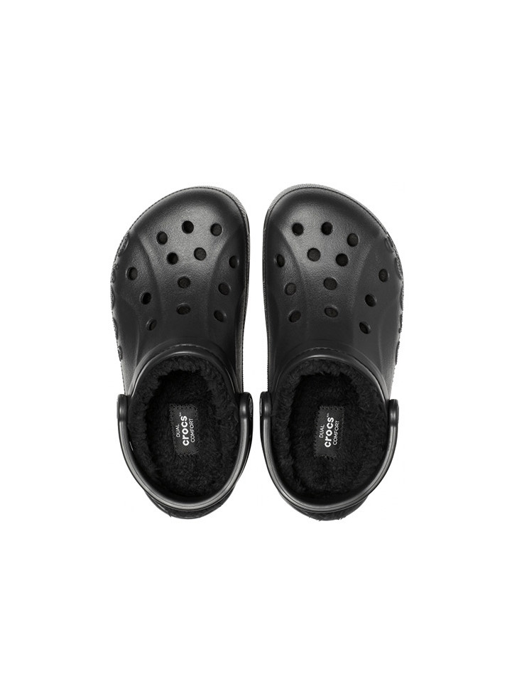 [크록스 정품] 바야 라인드 클로그 공용 털샌들 205969-060