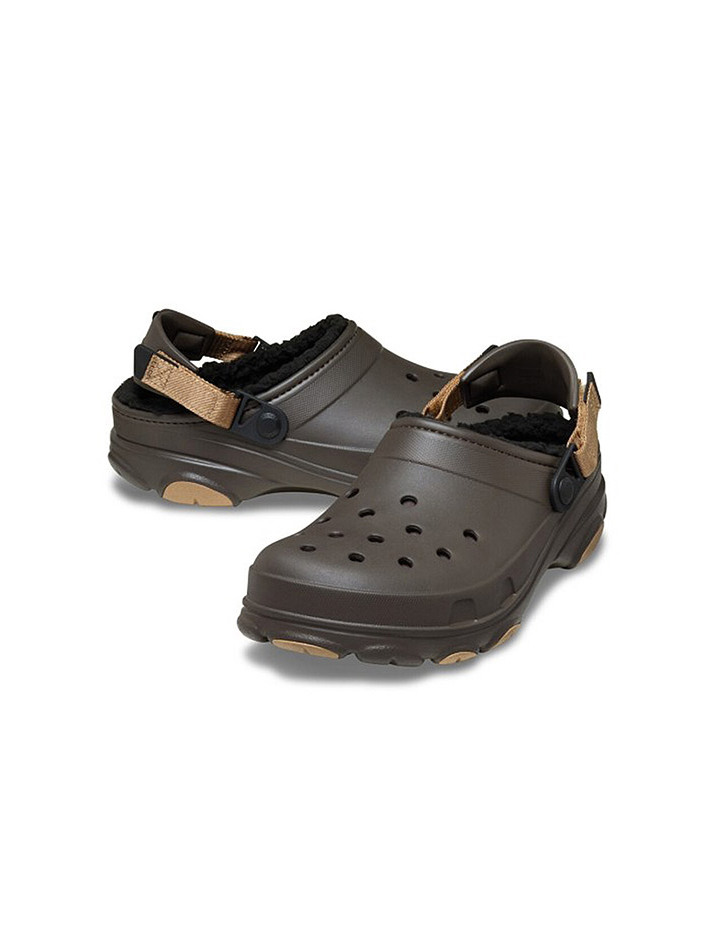 [크록스 정품] 올터레인 라인드 클로그 공용 털샌들 207936-206