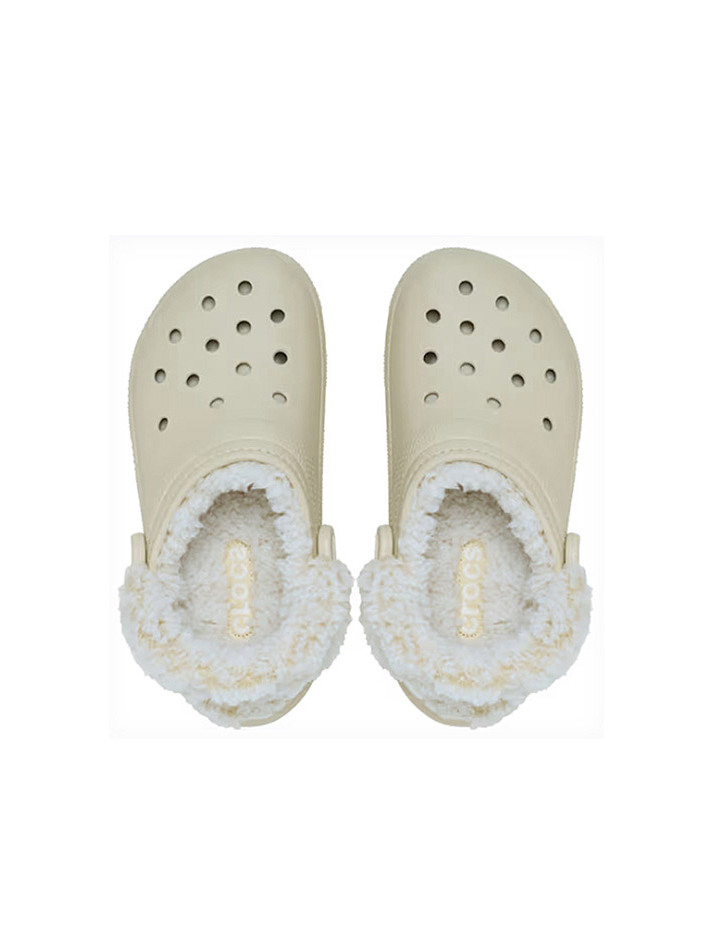 [크록스 정품] 클래식 플리스 라인드 클로그 공용 털샌들 211396-2Y2