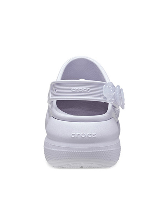 [크록스 정품] 크러쉬 트랜스루센트 플로럴 클로그 여성샌들 213121-5BO