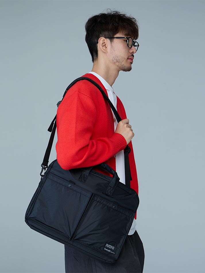 [OverLab] 오버랩 OVPR-114 에어 브리프백 블랙