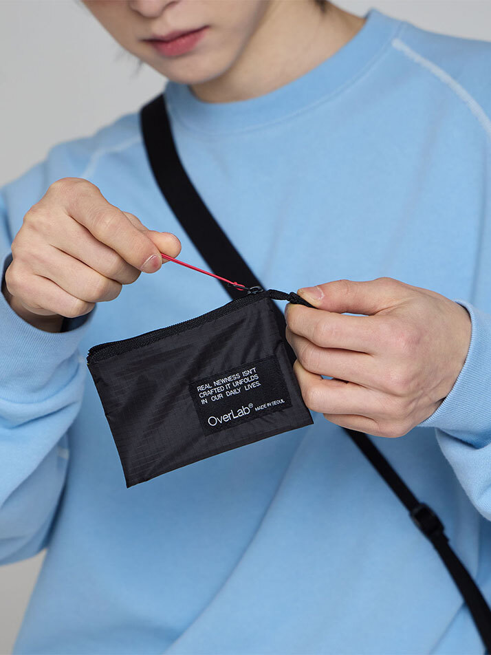 [OverLab] OVPR-134 / 더블 월렛 블랙