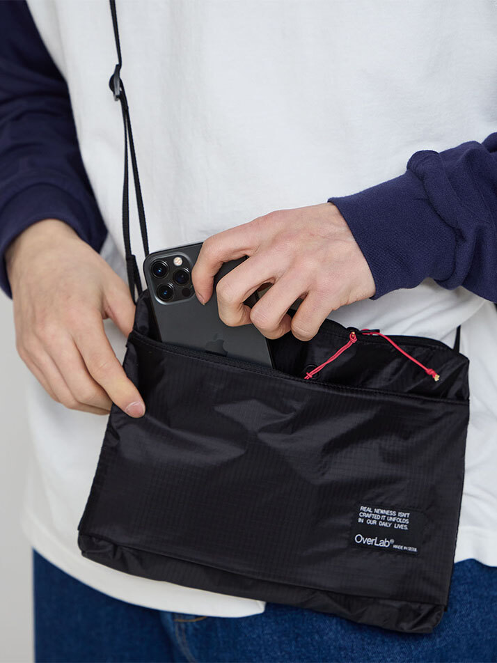 [OverLab] OVPR-132 / 유틸리티 사코슈백 블랙