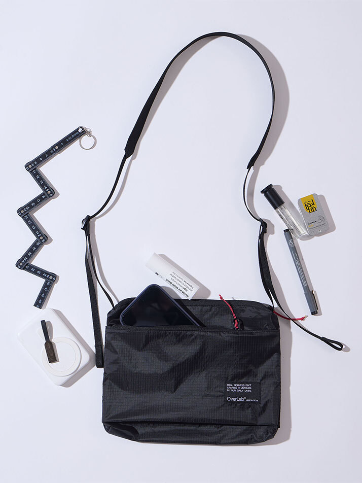 [OverLab] OVPR-132 / 유틸리티 사코슈백 블랙