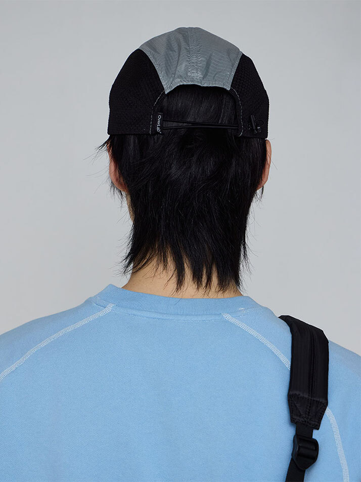 [OverLab] OVPR-135 / 러닝 메쉬 캠프캡 그레이