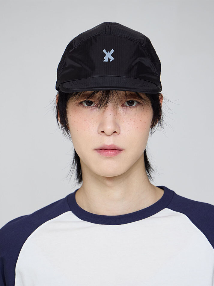 [OverLab] OVPR-135 / 러닝 메쉬 캠프캡 블랙