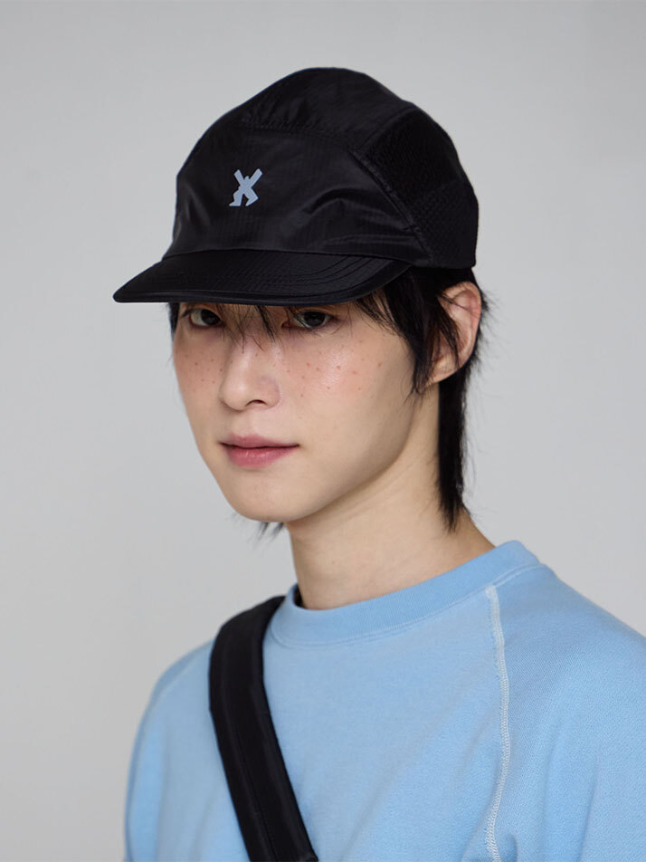 [OverLab] OVPR-135 / 러닝 메쉬 캠프캡 블랙