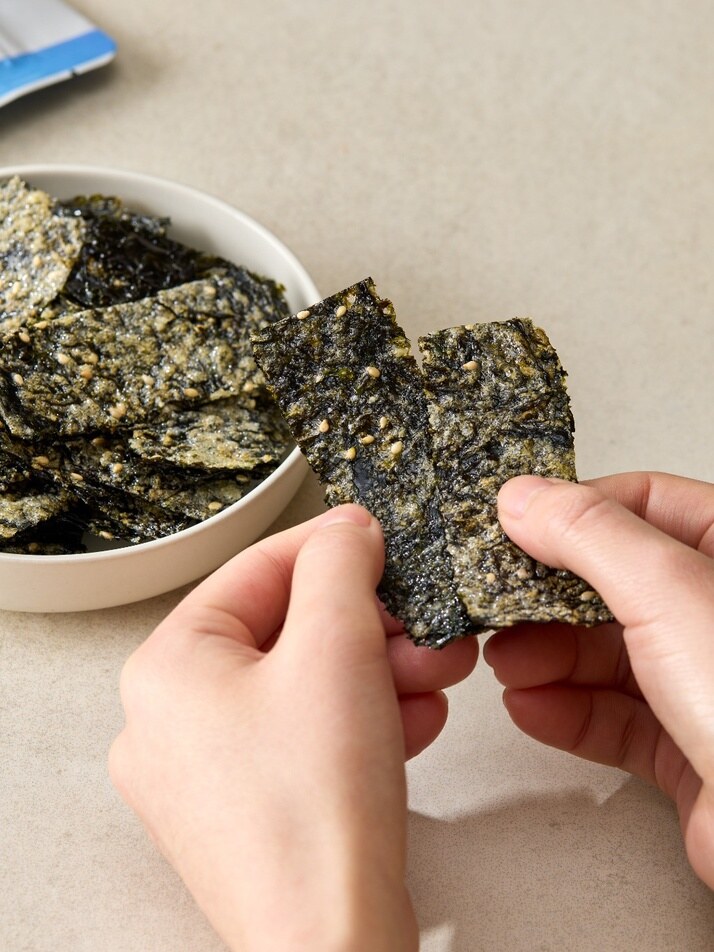 [헤이그린스 바른결] 오븐에 구운 김스낵 30g, 국산