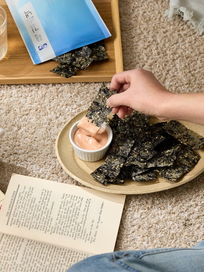 [헤이그린스 바른결] 오븐에 구운 김스낵 2개 SET, 국산