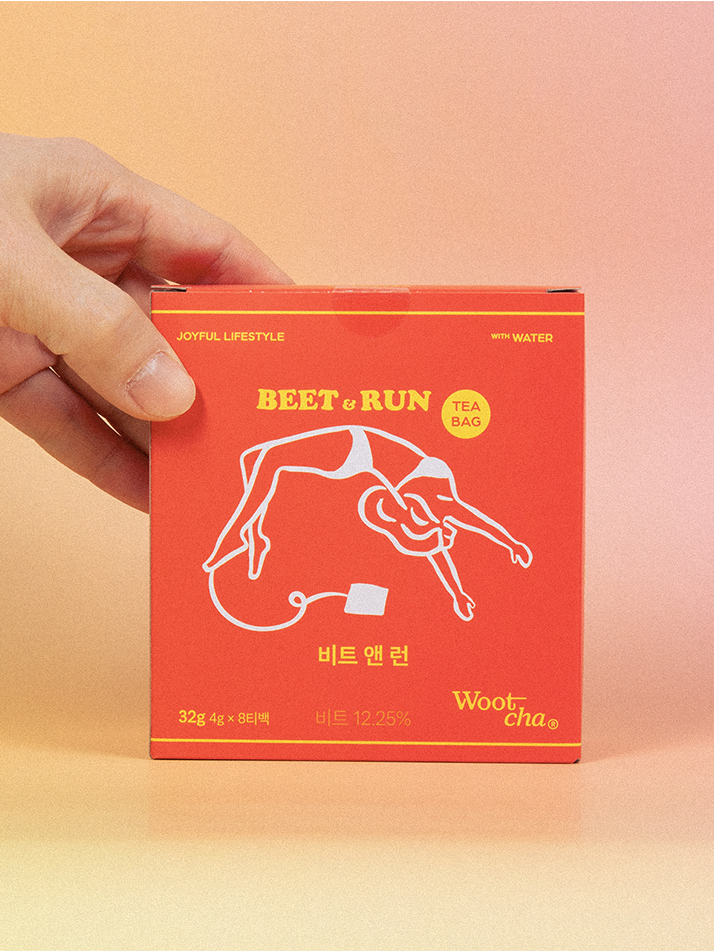 [웃차] 비트 앤 런 티백 (4g × 8티백)