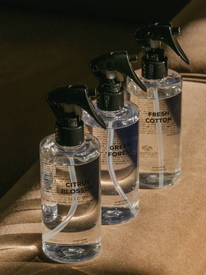 소프소프 멀티 룸스프레이 250ml (3가지 향/패브릭 겸용)