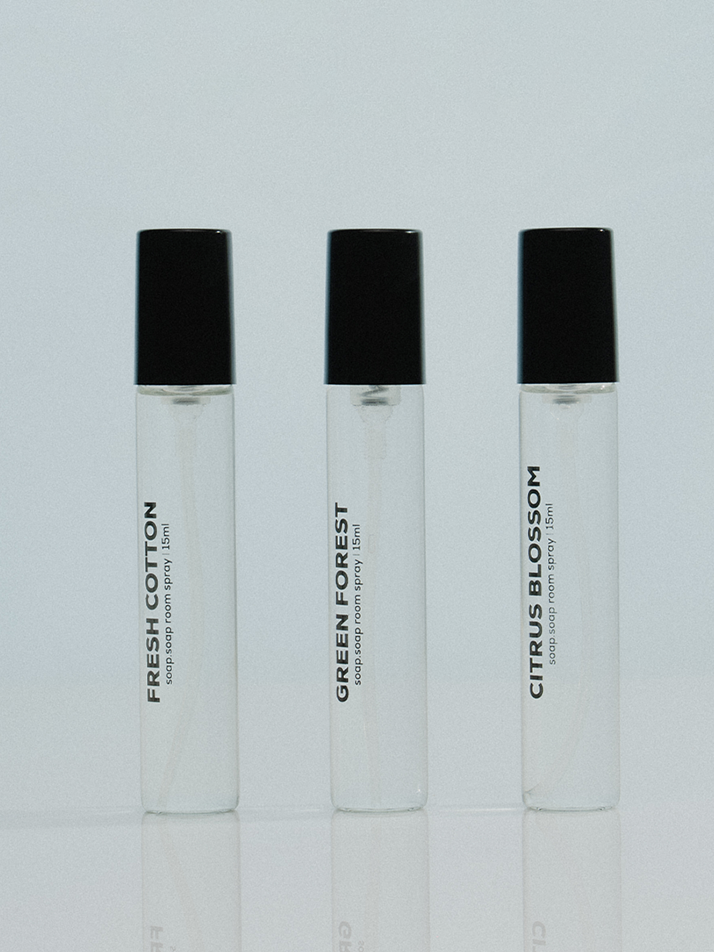 소프소프 멀티 룸스프레이 15ml 3종 SET
