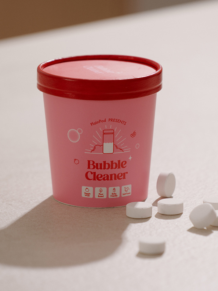 [플레인팟] 버블클리너, 텀블러세정제(40개입)