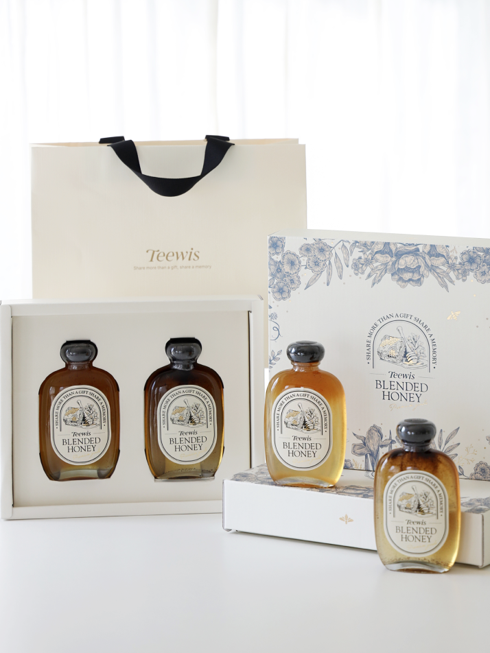 티위즈 프리미엄 블렌딩 허니 2구 명절 선물세트(쇼핑백 증정)